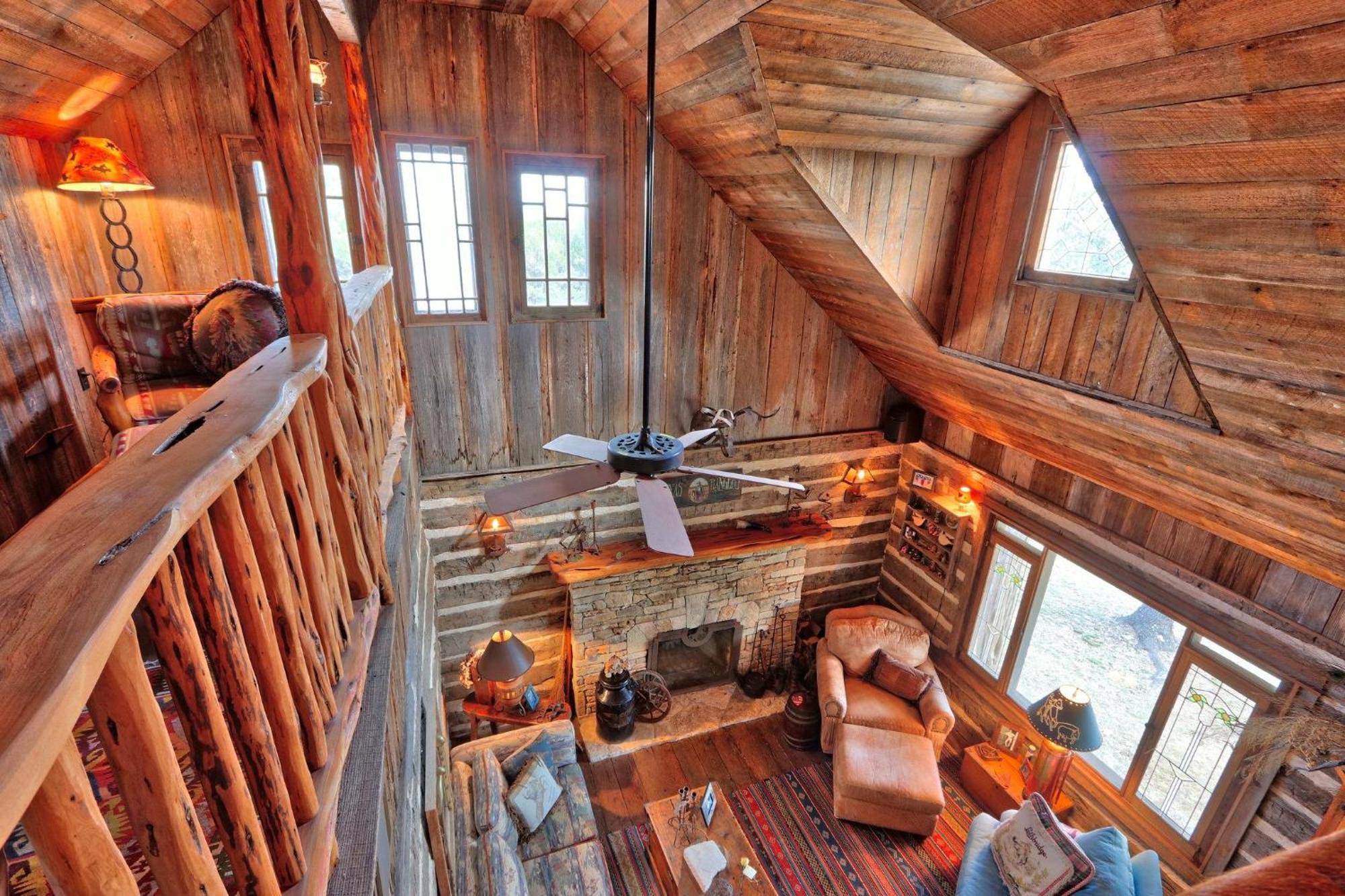 Log Cabin At Old Glory Ranch Wimberley Zewnętrze zdjęcie