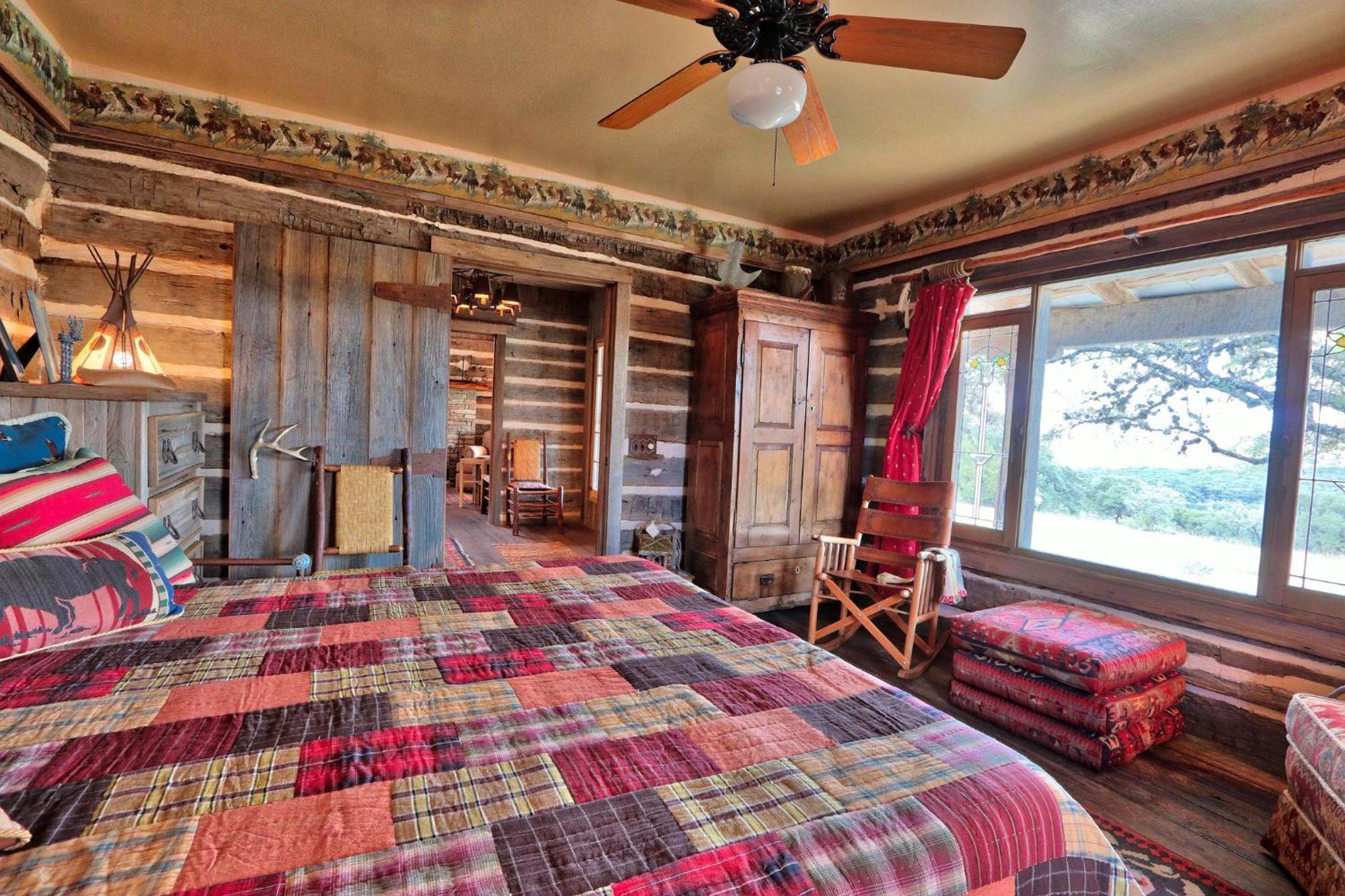 Log Cabin At Old Glory Ranch Wimberley Zewnętrze zdjęcie