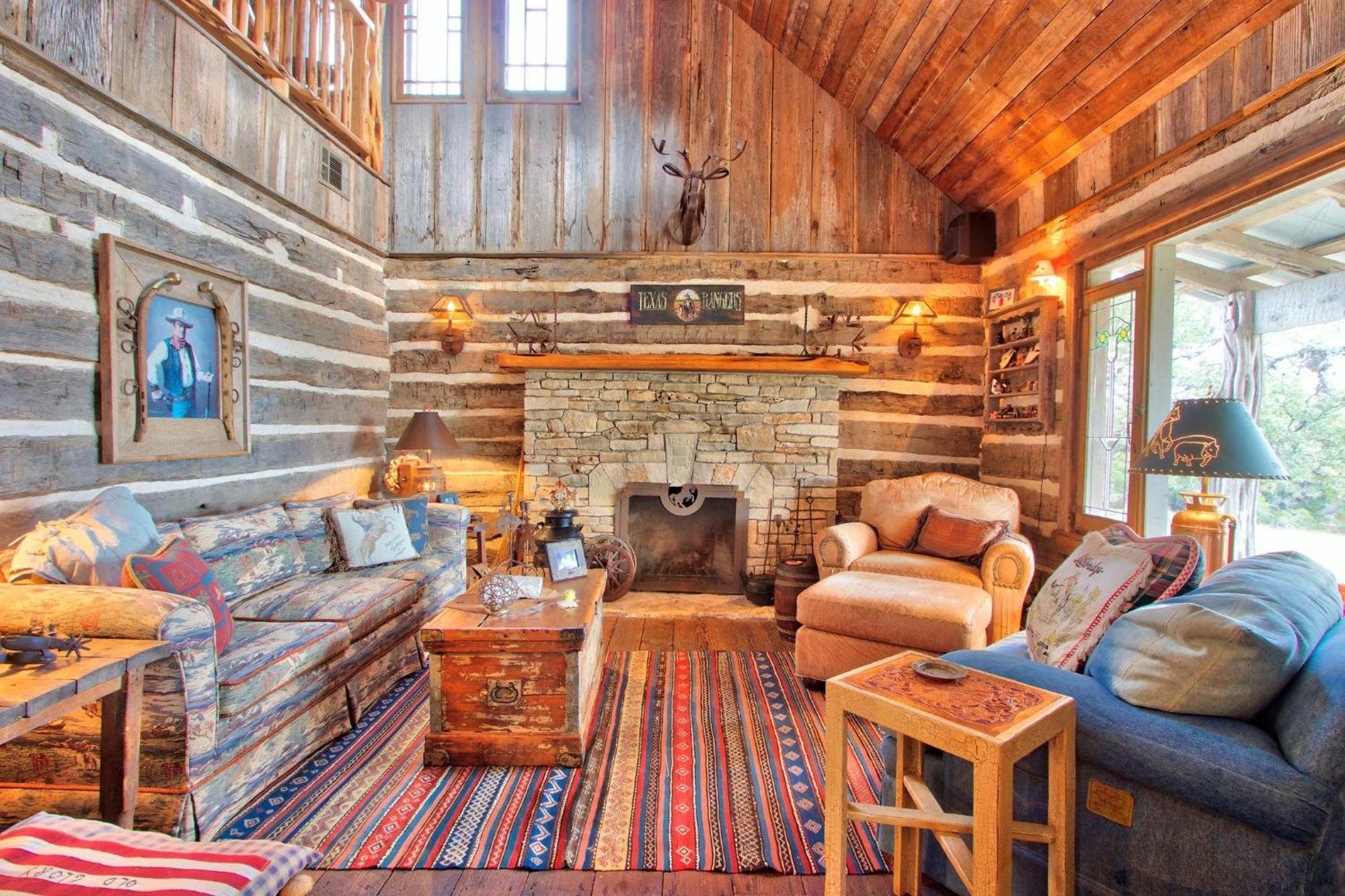 Log Cabin At Old Glory Ranch Wimberley Zewnętrze zdjęcie