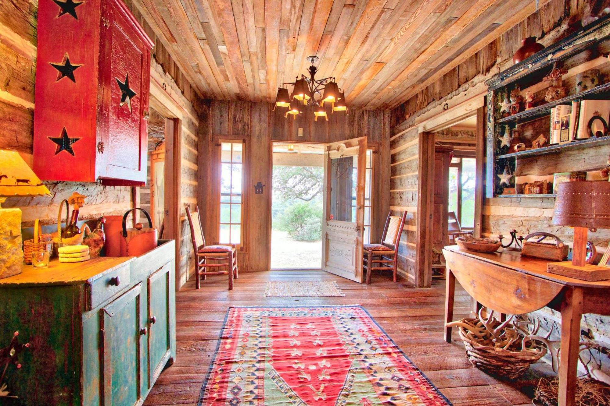Log Cabin At Old Glory Ranch Wimberley Zewnętrze zdjęcie